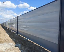 A2款白灰板圍擋，旭東工廠(chǎng)發(fā)貨不斷